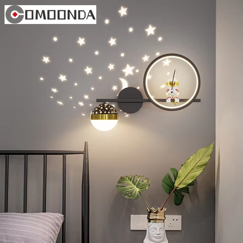 Baby Nursery Wall Lights - 홈 장식 스타 프로젝터 벽 램프