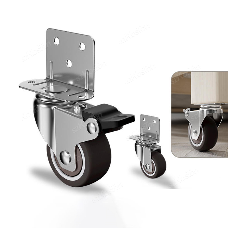 Baby Nursery Trolley - 4pcs L 자형 가구 캐스터 바퀴