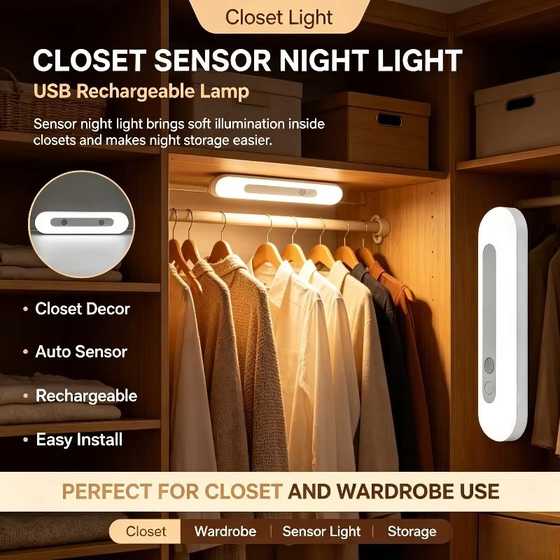 스마트 센서 야간 조명, 배터리 작동, 벽걸이형, 따뜻 - Baby Nursery Wall Lights 리뷰 및 가격