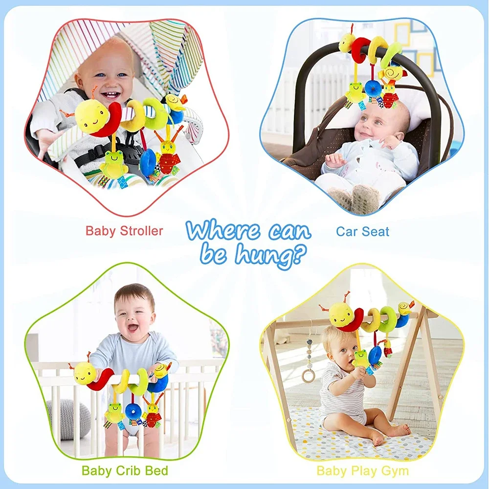 나선형 유모차 장난감 신생아 플러시 걸이형 아기 부드러 - Baby Nursery Trolley 리뷰 및 가격
