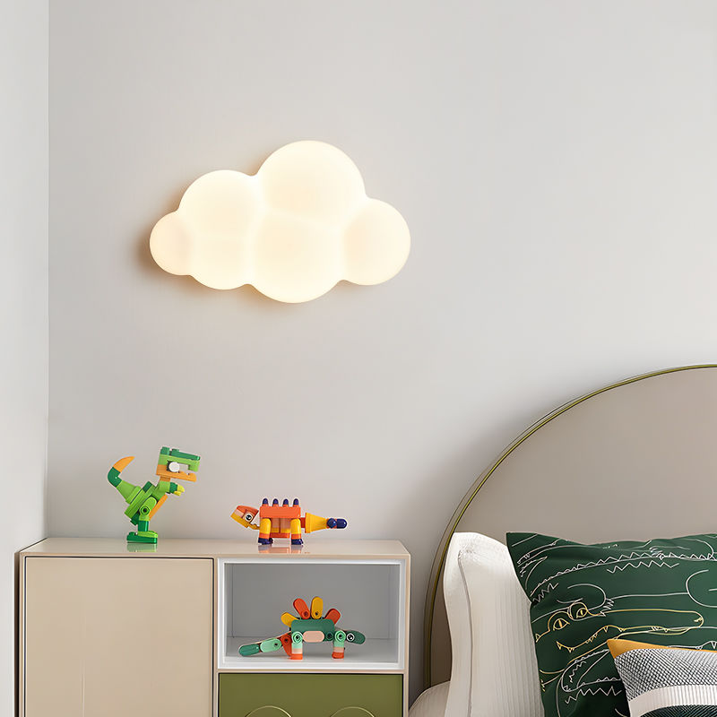 어린이 방 보육 방에 대 한 흰 구름 벽 램프 별 모양 - Baby Nursery Wall Lights 리뷰 및 가격