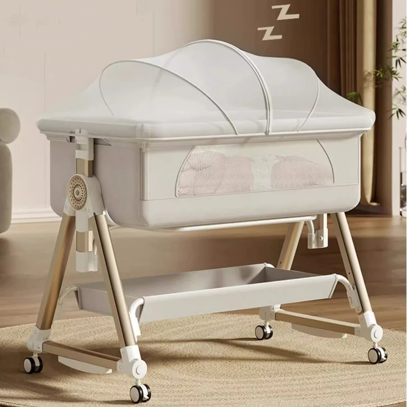 8-in-1 다기능 스마트 아기 침대, 접이식 여행용  - Baby Nursery Trolley 리뷰 및 가격