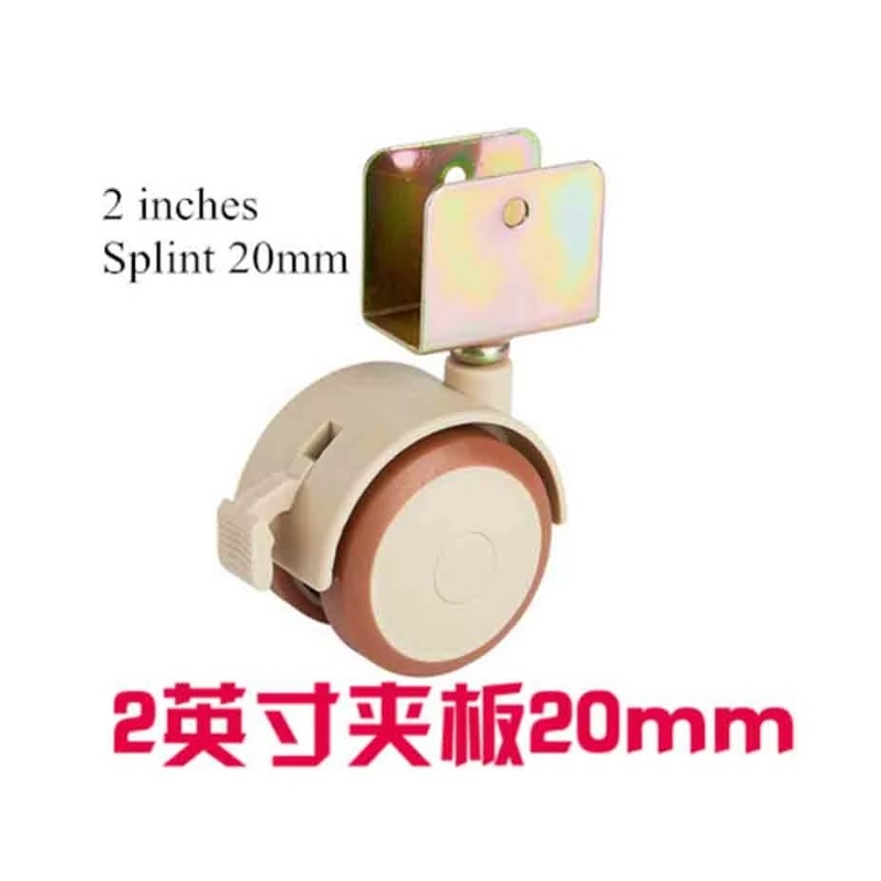 2/4Pcs 2'' 가구용 회전식 캐스터 브레이크 휠이 - Baby Nursery Trolley 리뷰 및 가격