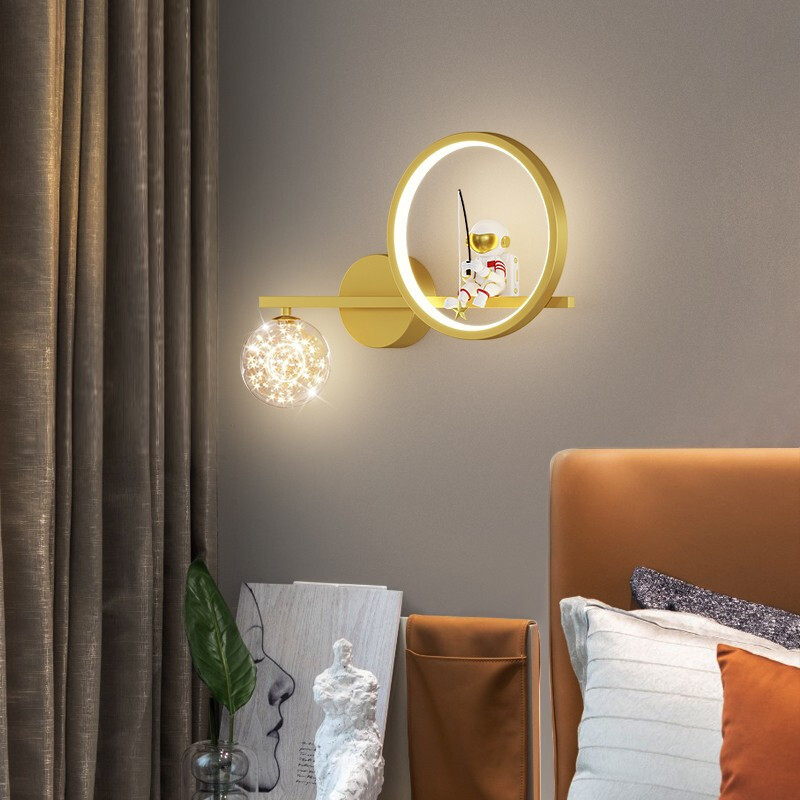 홈 장식 스타 프로젝터 벽 램프 LED 금속 바디 공간 - Baby Nursery Wall Lights 리뷰 및 가격