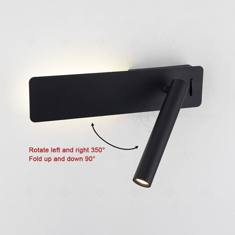 화이트 북유럽 LED 침대 옆 독서 벽 램프 조절 가능 - Baby Nursery Wall Lights 리뷰 및 가격
