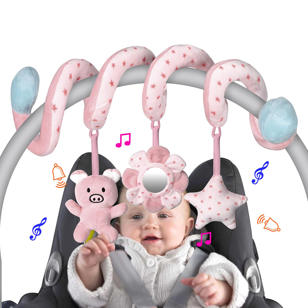 자동차 좌석 유아 아기 나선형 활동 교수형 장난감 유모 - Baby Nursery Trolley 리뷰 및 가격
